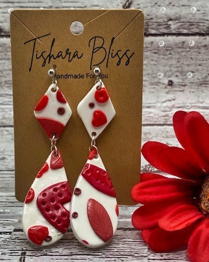 Red Strawberry Tear Drops