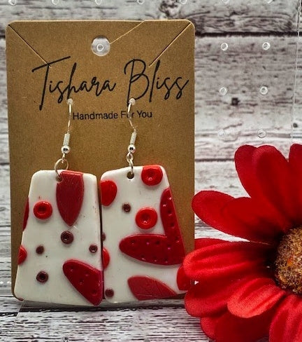 Red & White Rectangles Inverted