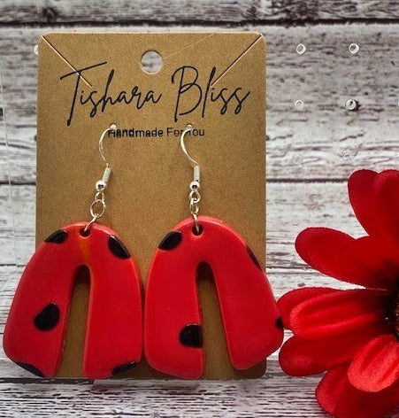 Red Ladybug Horseshoes