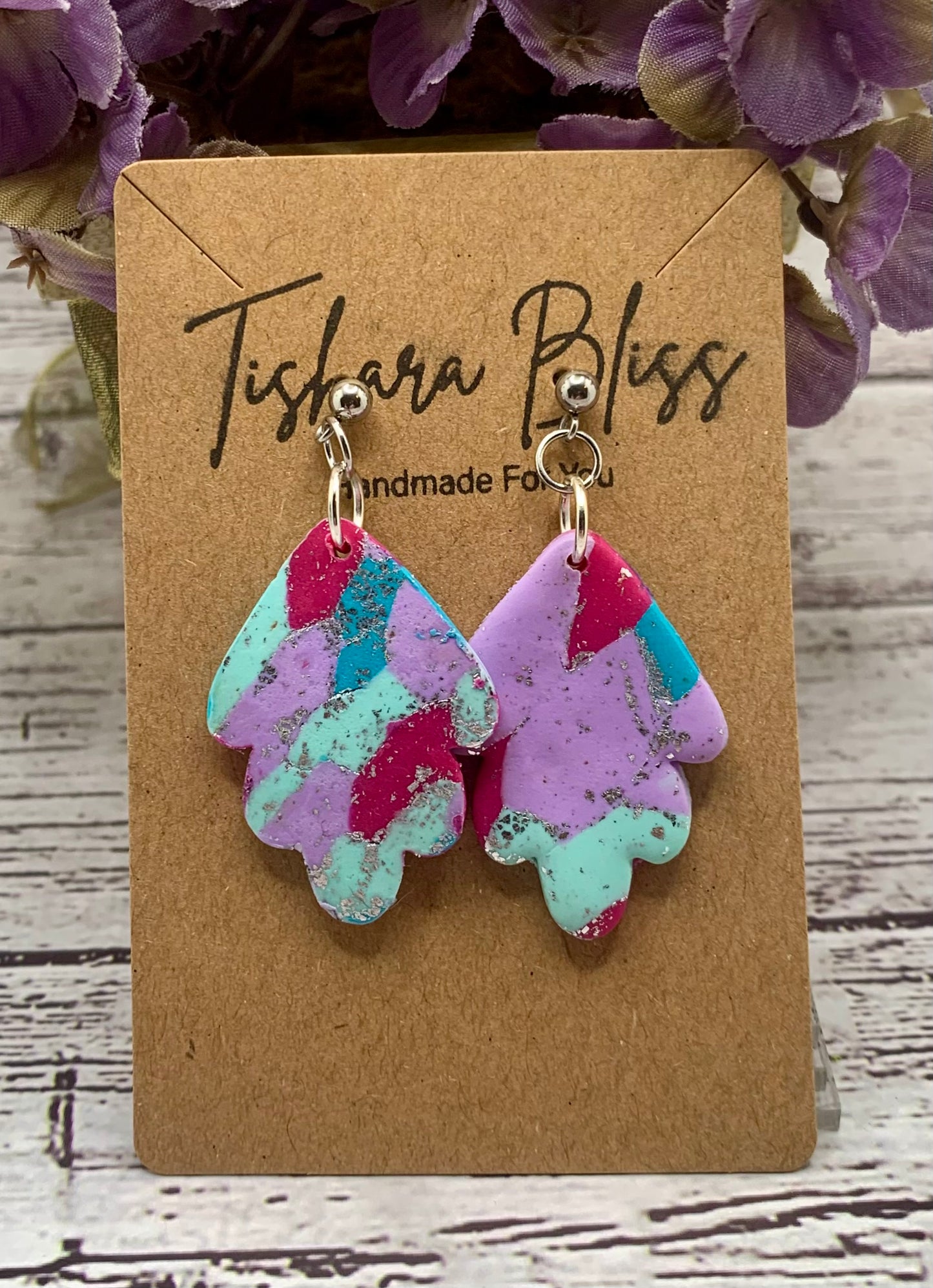 Aqua & Purple Arrows