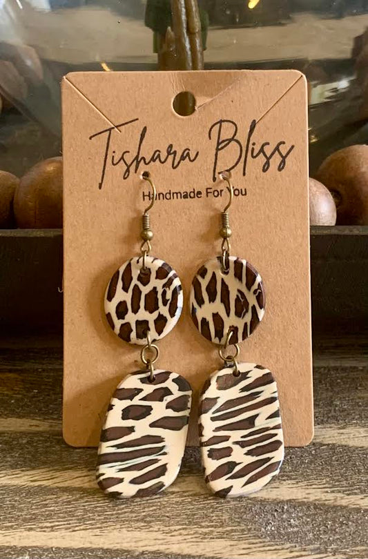 Leopard Ovals & Leopard Circles