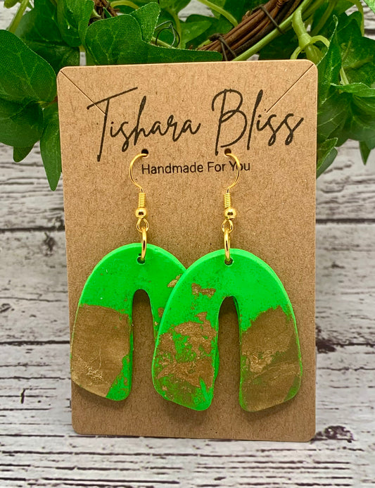 Green & Gold Horseshoes