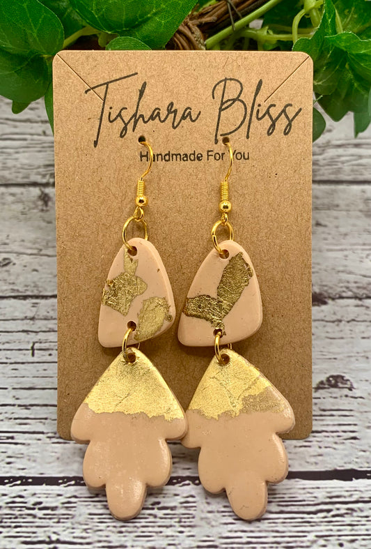 Gold & Beige Arrow Doubles